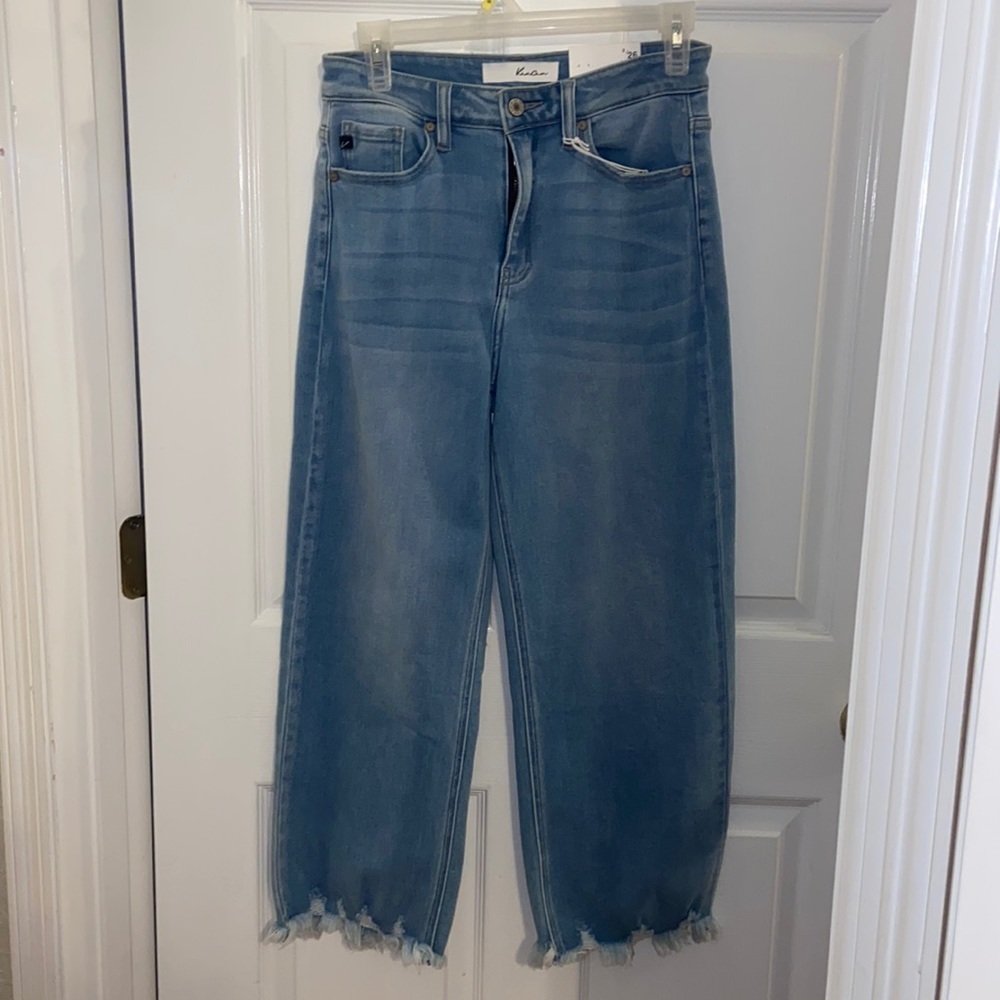 Women’s high rise wide leg KanCan Jeans